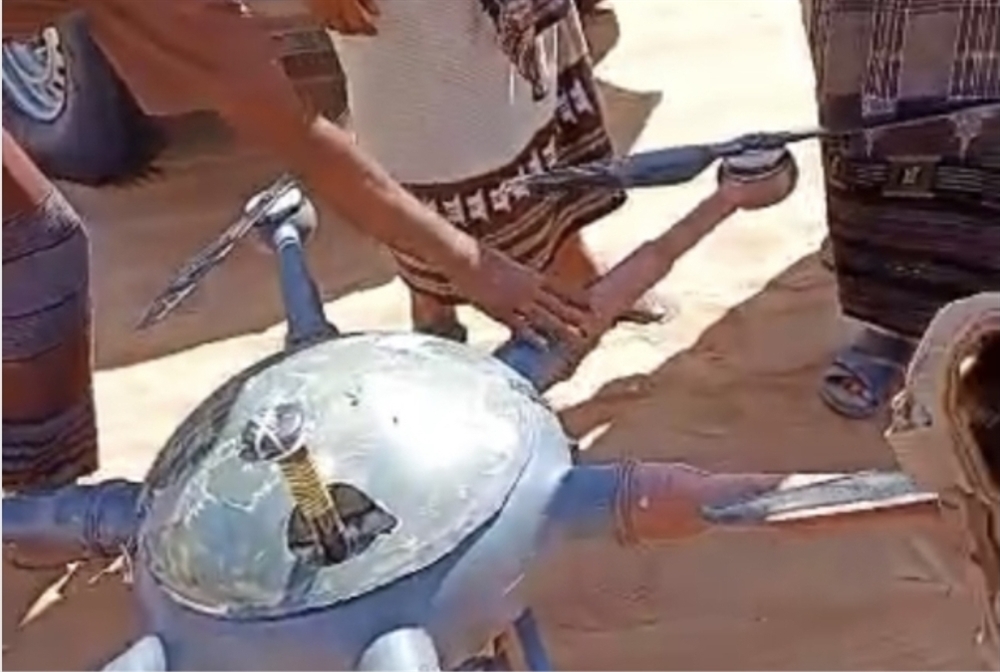 القوات الحكومية تعلن إحباط هجوم بمسيّرة حوثية في جبهة بيحان بشبوة