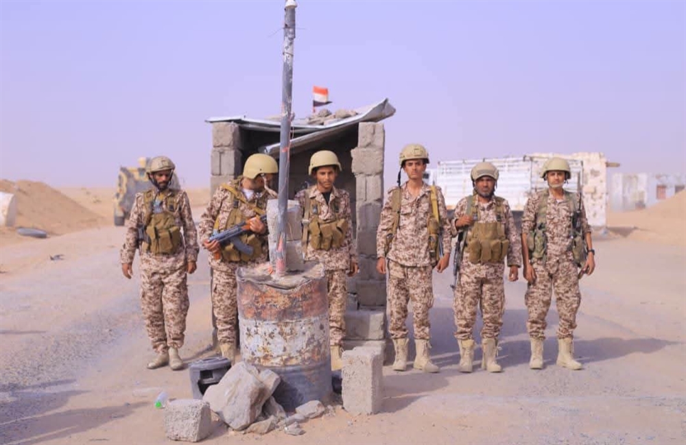 العسكرية السابعة تعلن تسلمها مهام جميع النقاط على الخط الدولي