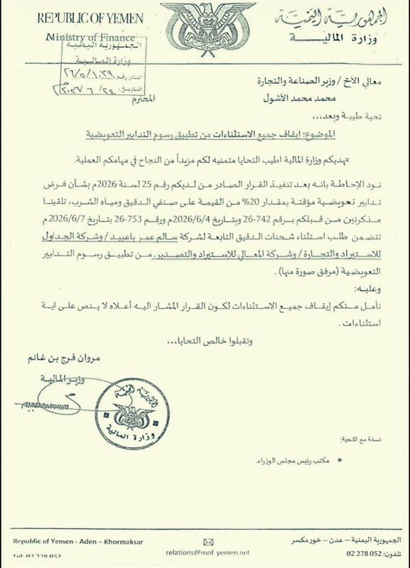 محاولات للالتفاف على الإصلاحات الاقتصادية عبر بوابة استثناءات الدقيق