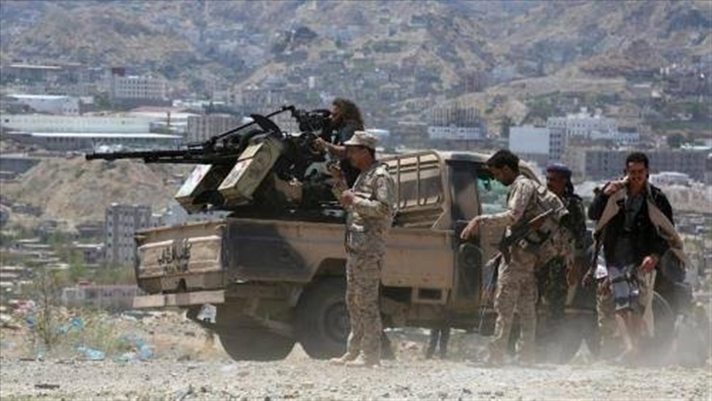 مقتل عنصرين حوثيين في هجوم للجيش الوطني شرقي تعز