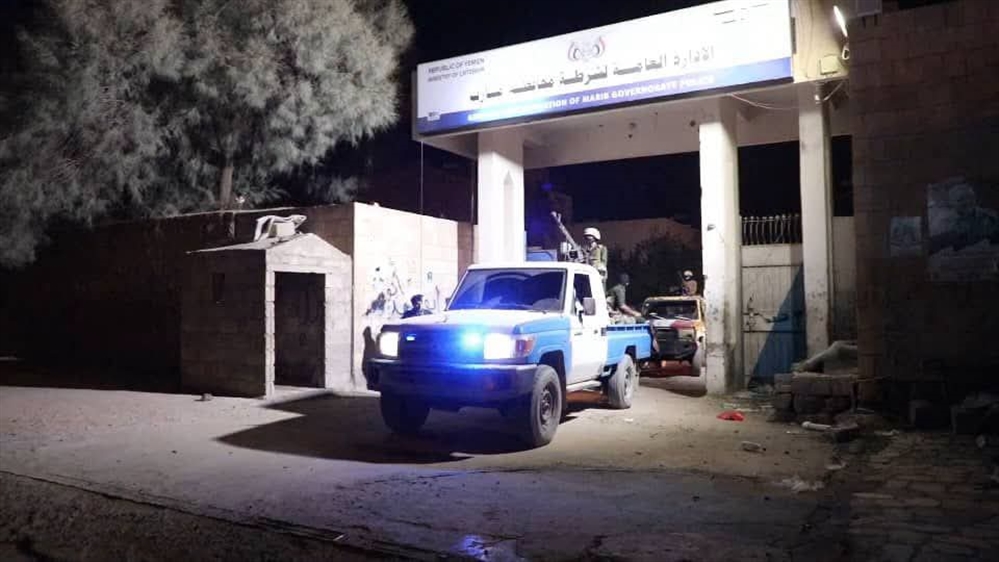 شرطة مأرب تتوعد بملاحقة العناصر التخريبية المعتدية على خطوط وأبراج نقل الطاقة الكهربائية